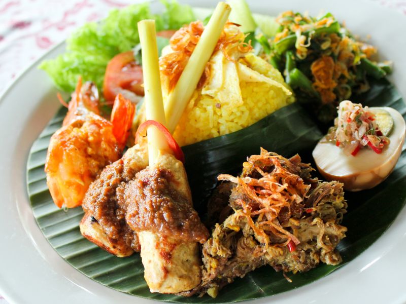 Nasi Campur indonesio